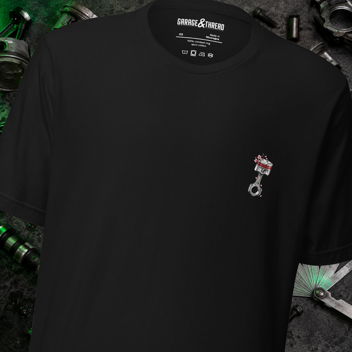 Kitsune Engine – JDM Drift Culture T-Shirt Back Print